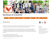 Tablet Screenshot of bordeaux-transition.org
